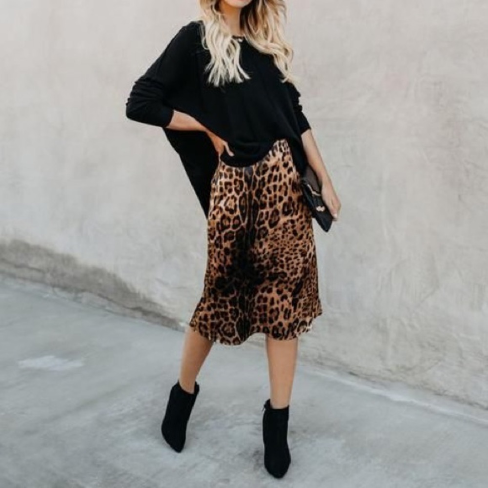Vici Dolls Leopard Skirt